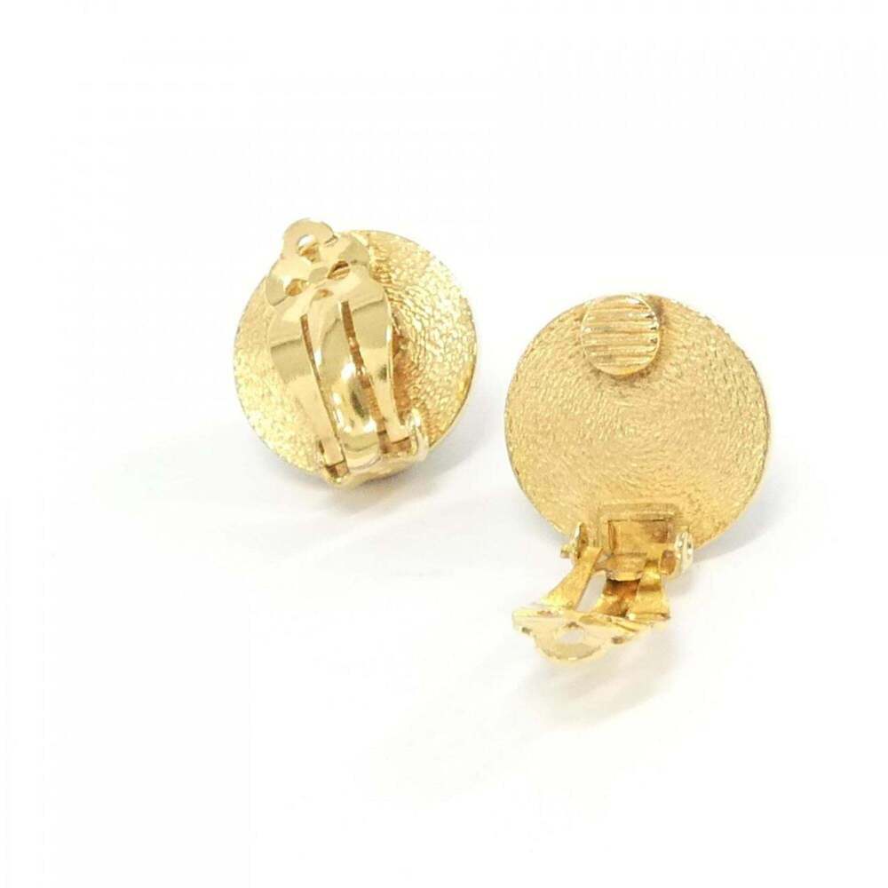 CHANEL Authentic Brown Earrings - Picture 3 of 3